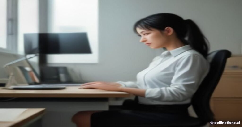 تأثير وضعية الجلوس (Ergonomics) على صحة العمود الفقري